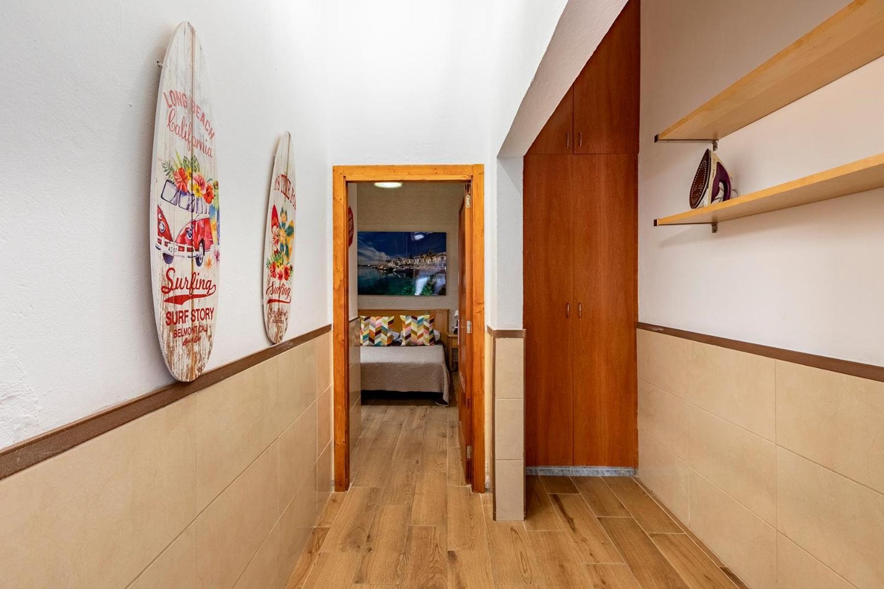 Salinetas Blue Surf House Apartment Telde Bagian luar foto